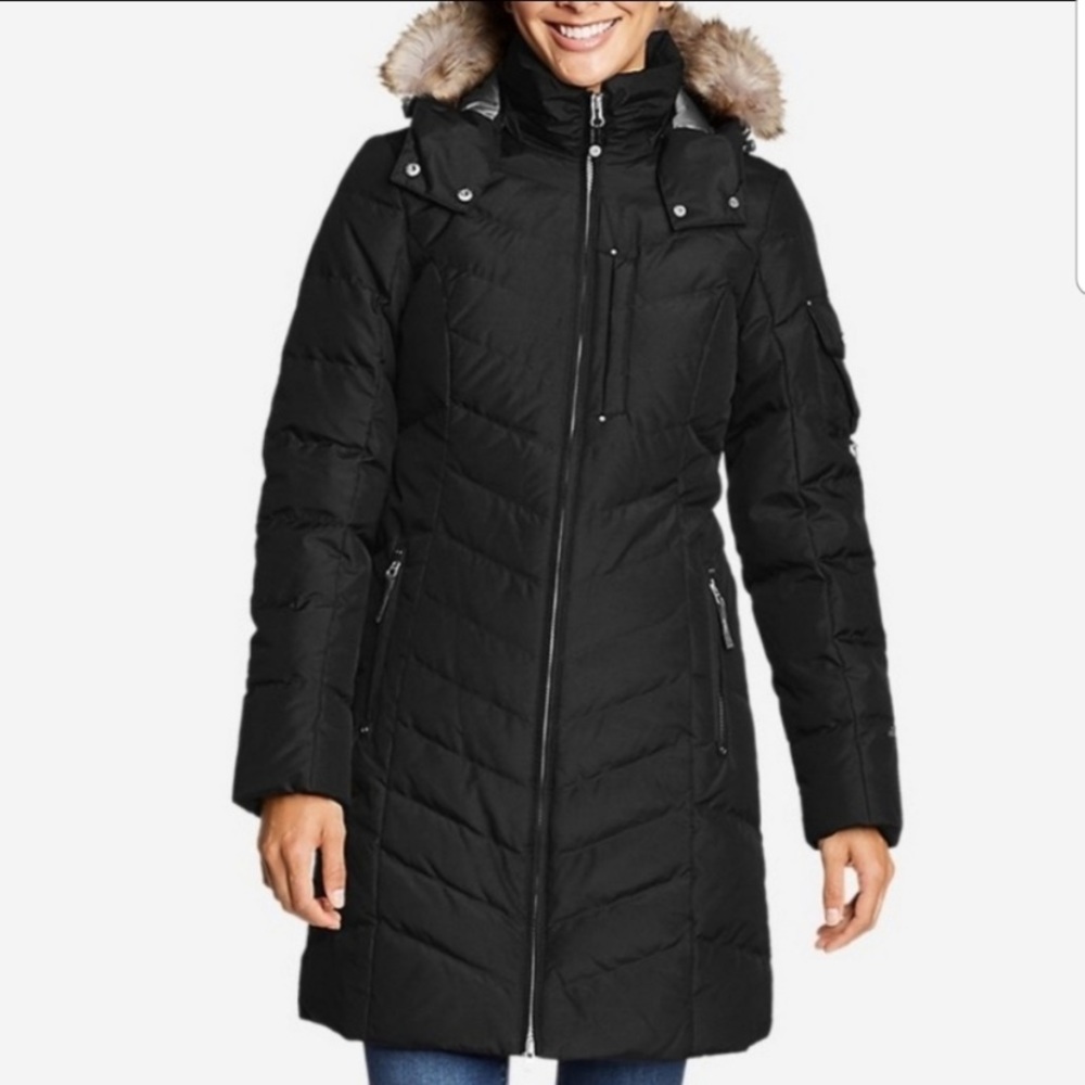 Eddie Bauer Sun Valley Down Parka in black
